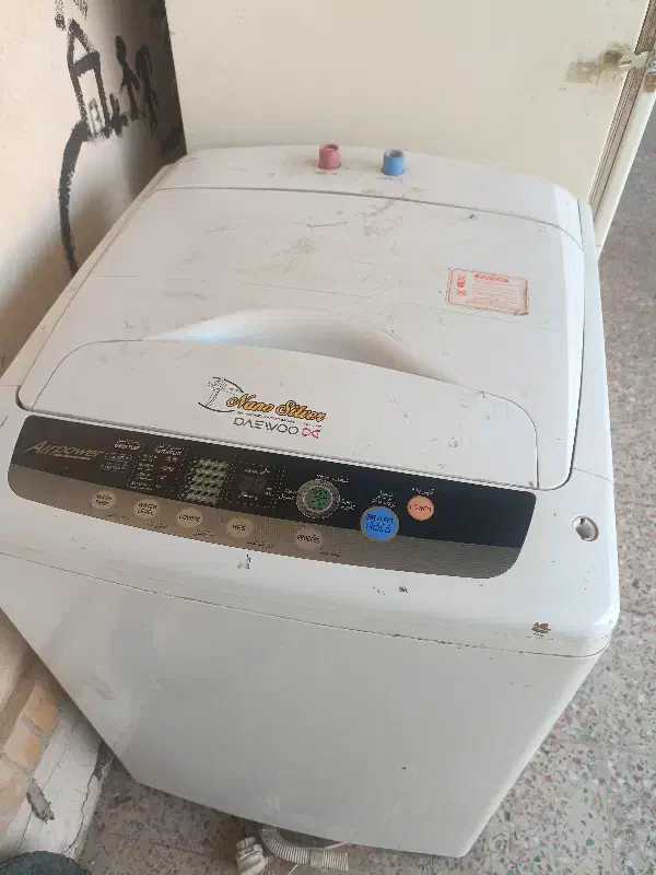 لباس شویی دوو|ماشین لباسشویی و خشک‌کن لباس|هندیجان, |دیوار