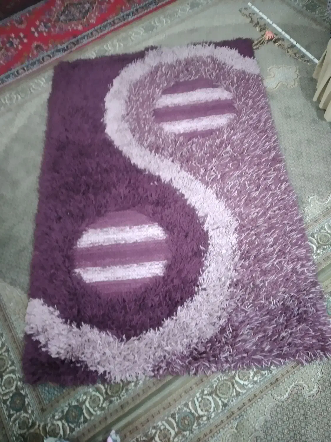 گلیم نخی ترک  درحد نو|گلیم، جاجیم، گبه|وحیدیه, |دیوار