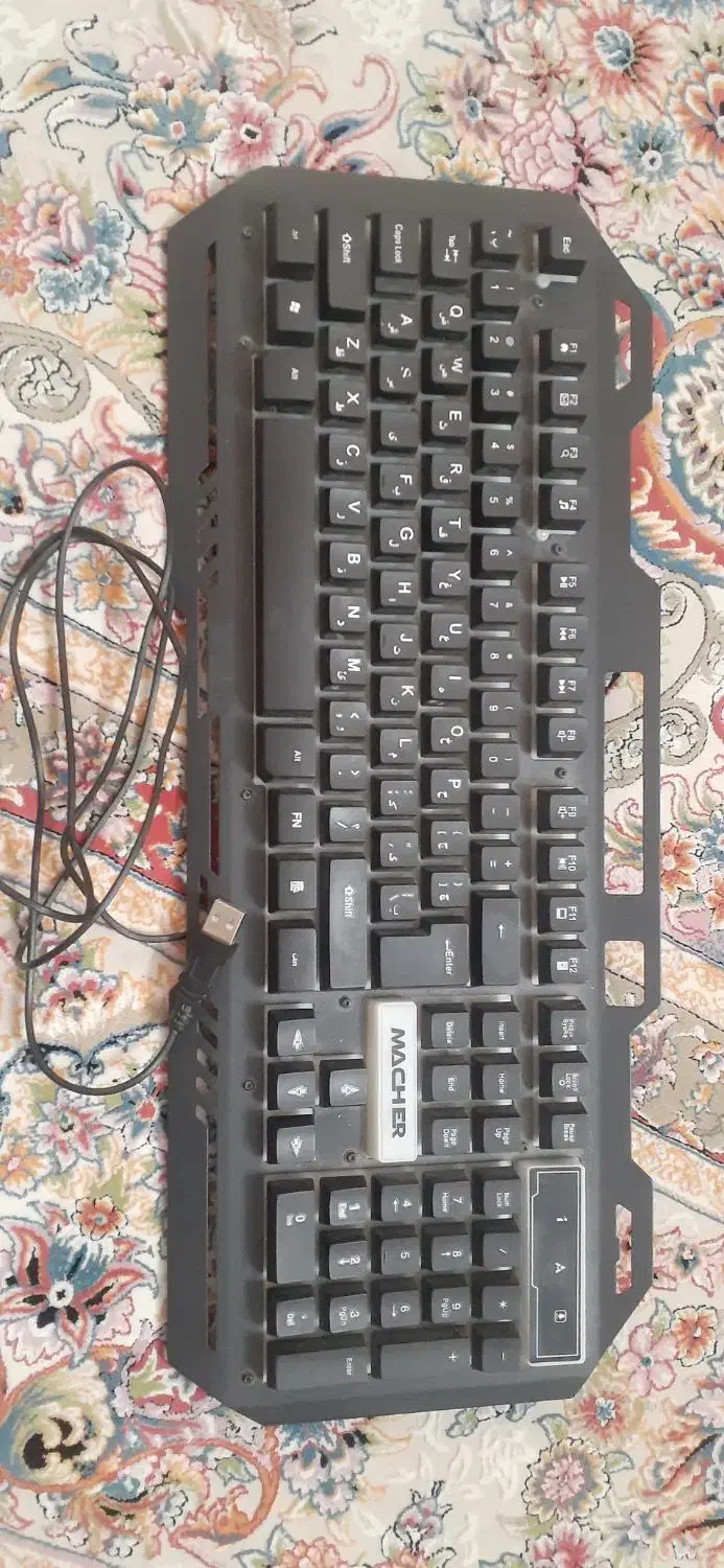 کیبورد گیمینگ|قطعات و لوازم جانبی رایانه|قم, پردیسان|دیوار