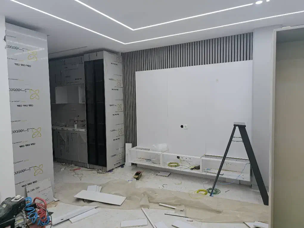 کابینت کناف کاغذدیواری پارکت|خدمات پیشه و مهارت|بوشهر, |دیوار