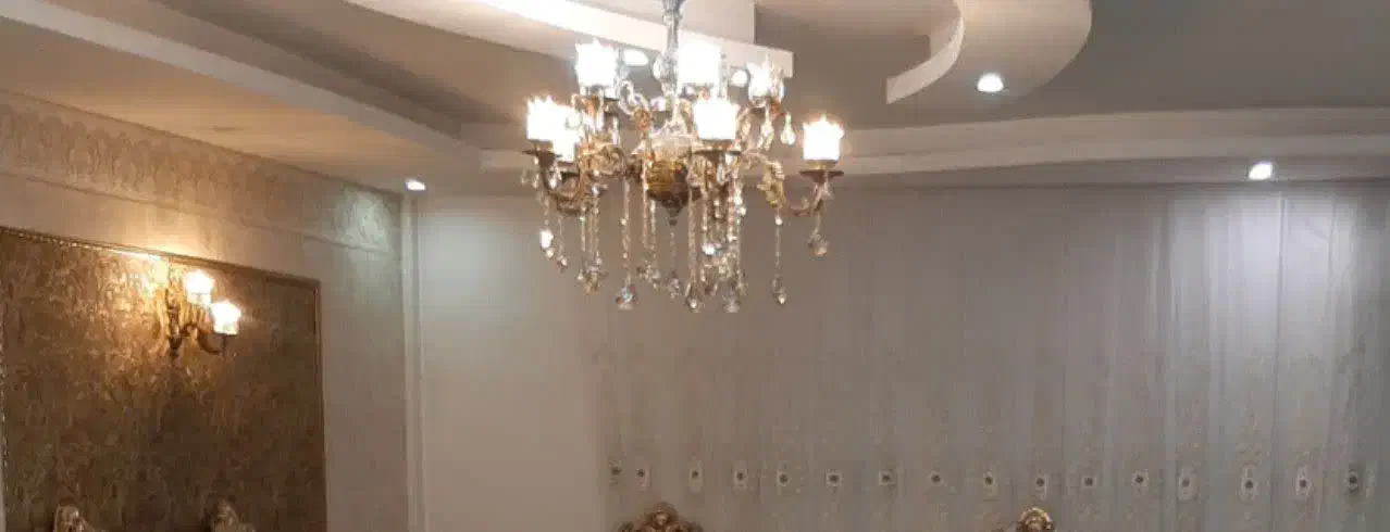 لوستر پنج شاخه دوبله|لوستر و چراغ آویز|مشهد, شهید مطهری|دیوار