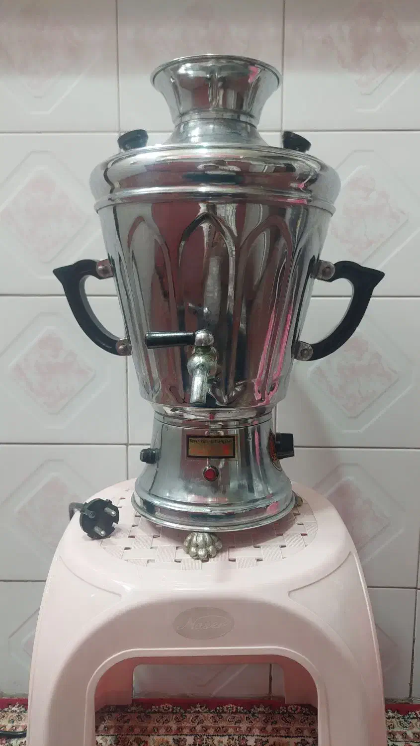 سماور برقی بزرگ۶لیتری|سماور، چایساز، قهوهساز|ری, دولتآباد|دیوار