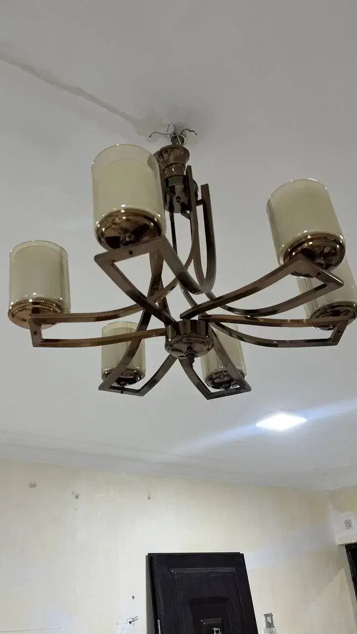 لوستر|لوستر و چراغ آویز|دوگنبدان, |دیوار