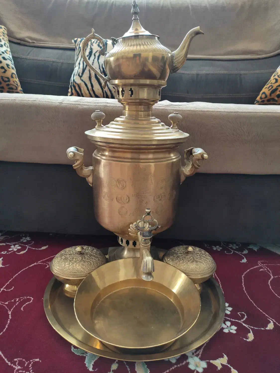 سماور|کلکسیون اشیاء عتیقه|بیرجند, |دیوار