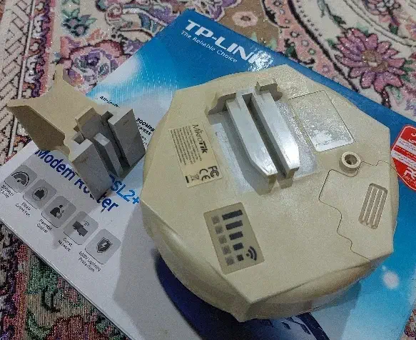 آنتن وایرلس MikroTik SXT Lite5|مودم و تجهیزات شبکه|خورموج, |دیوار