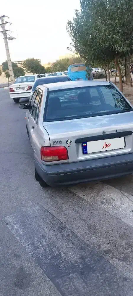 پرایدنقره ای مدل۸۹|خودرو سواری و وانت|تهران, خلیج فارس|دیوار