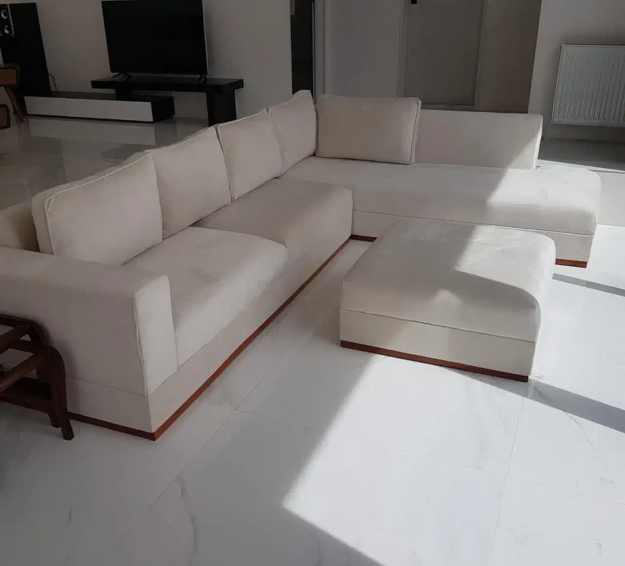 مبل ال راحتی آمریکایی|مبلمان خانگی و میز عسلی|کرج, عظیمیه|دیوار