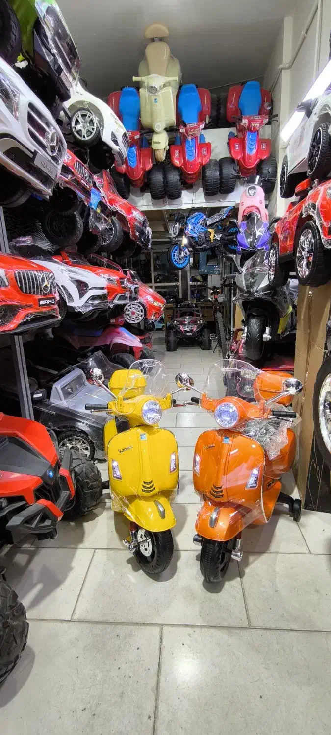 موتور شارژی کمک فنر دار تا ۸۰ کیلو،اقساطی با چک|اسباب‌‌بازی|تاکستان, |دیوار