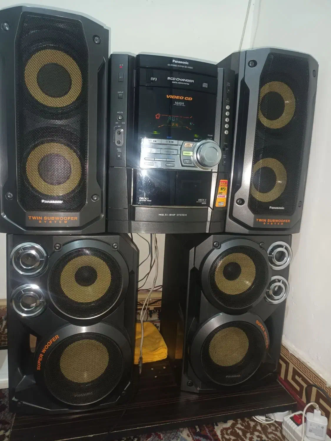 ضبط پاناسونیک vk-800|سیستم صوتی خانگی|اشتهارد, |دیوار