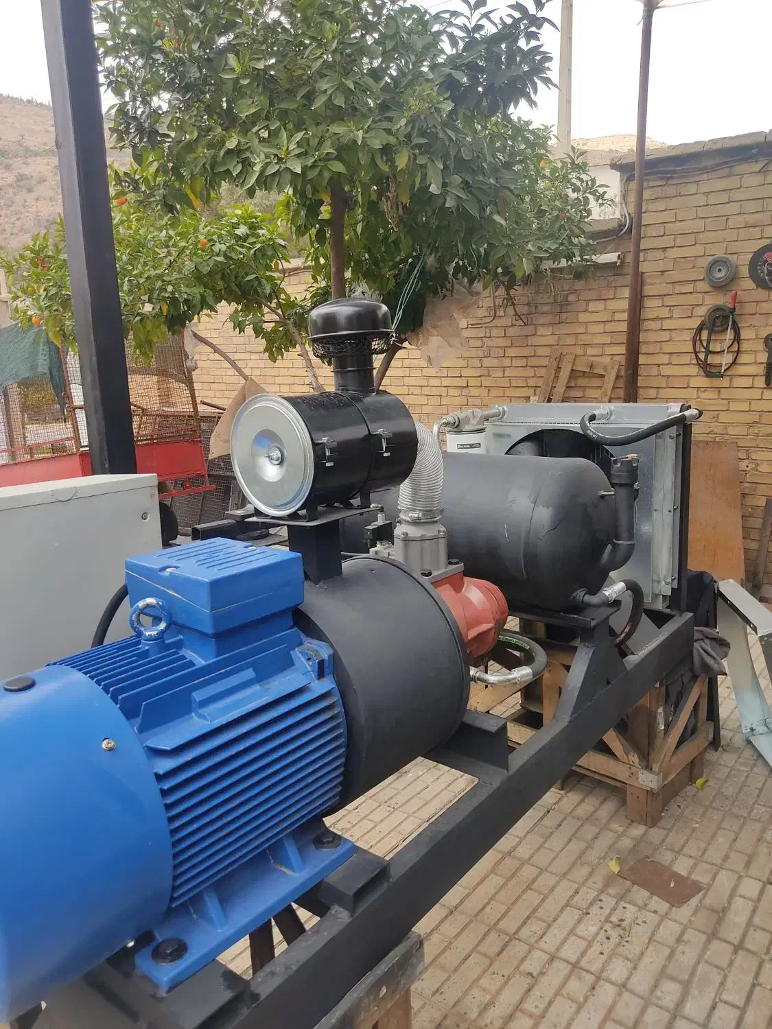 کمپرسور باد سه فاز برای حفاری ، سندپلاست و راسول|ماشینآلات صنعتی|شیراز, آزادی|دیوار