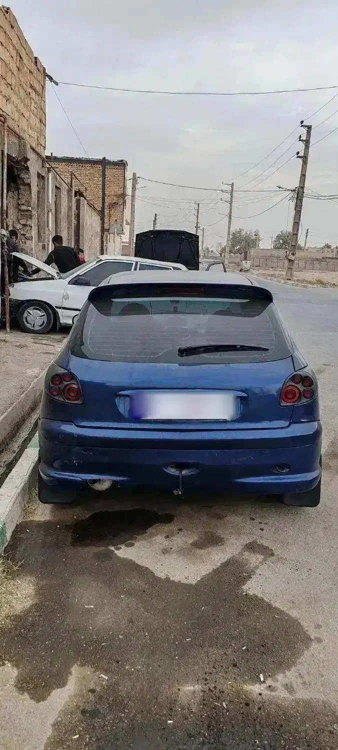 206 مدل 1399 تیپ 5 لوازمی|خودرو سواری و وانت|قرچک, شهرک طلائیه|دیوار