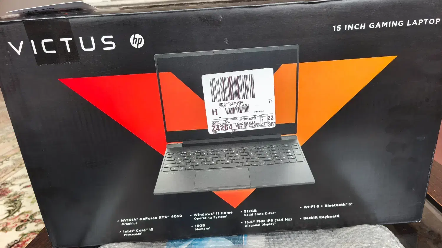 لپتاپ گیمینگ hp victus نسل ۱۳|رایانه همراه|گنبد کاووس, |دیوار