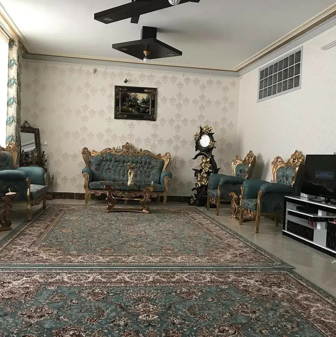 مبلمان ۷نفره سلطنتی|مبلمان خانگی و میز عسلی|شهر بابک, |دیوار