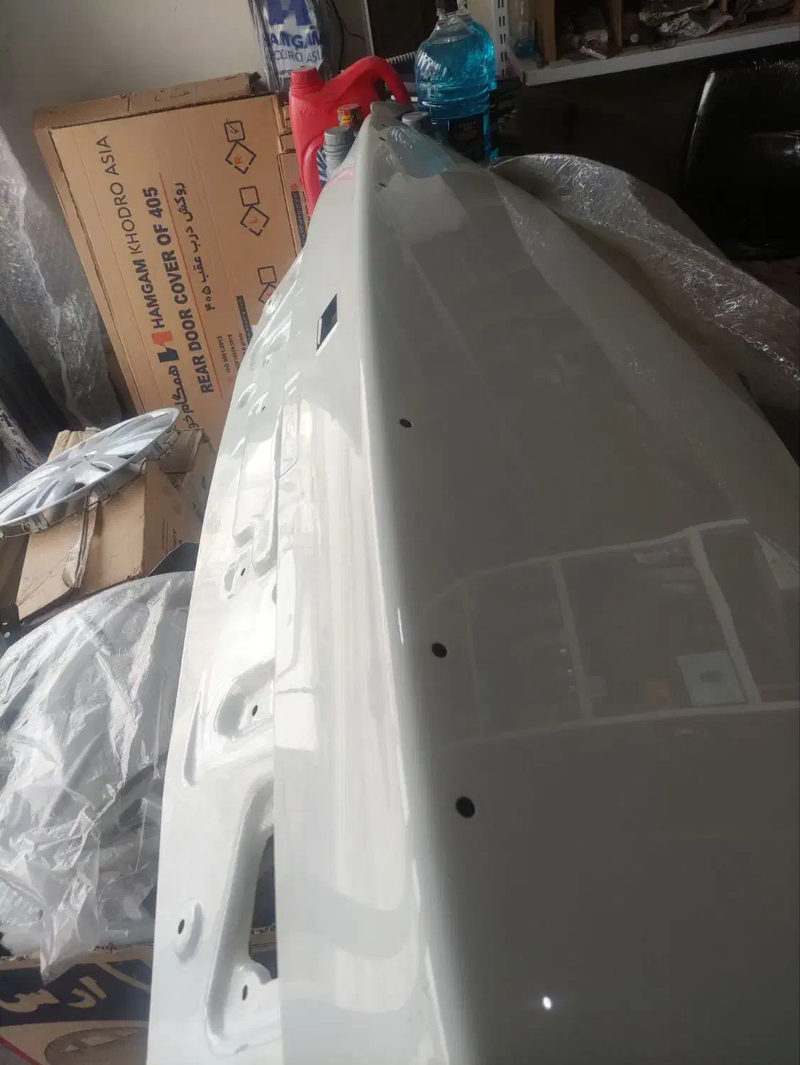 درب صندوق سورن پلاس سفید رنگ فابریک کارخانه|قطعات یدکی و لوازم جانبی|همدان, |دیوار