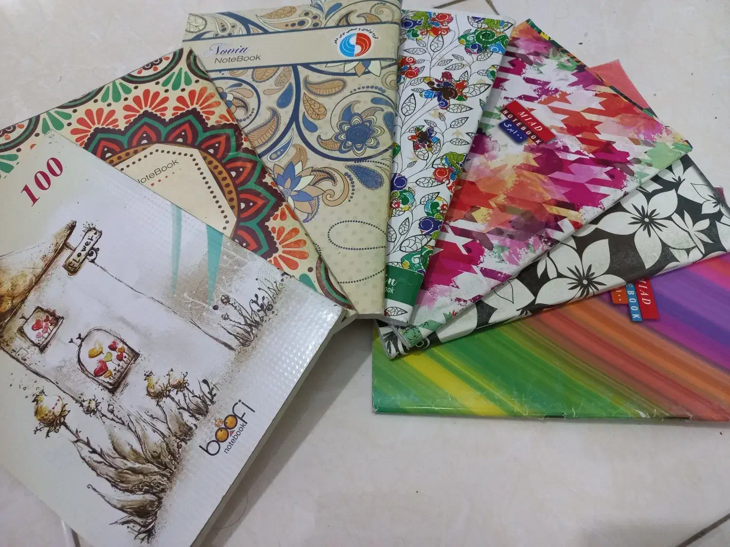 دفتر مشق صدبرگ و هشتادبرگ نو|لوازم التحریر|تهران, شوش|دیوار