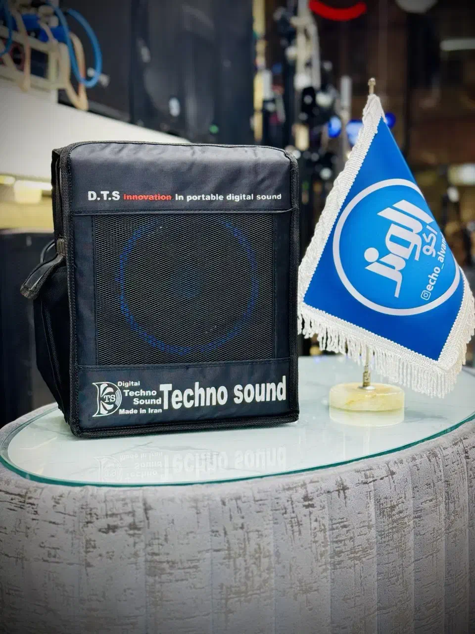 اکوهمراه تکنوسوند 6 اینچ پرتابل میکروفن|سیستم صوتی خانگی|قم, چهار مردان|دیوار