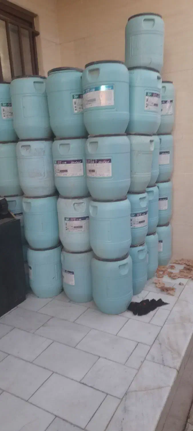 دبه ای ۲۵کیلویی به تعداد۶۵عددموجود|ظروف نگهدارنده، پلاستیکی، یکبارمصرف|آق قلا, |دیوار