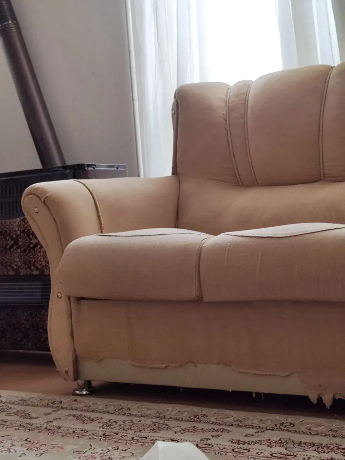 مبل ۸ نفره ،مناسب باغ|مبلمان خانگی و میز عسلی|ارومیه, |دیوار