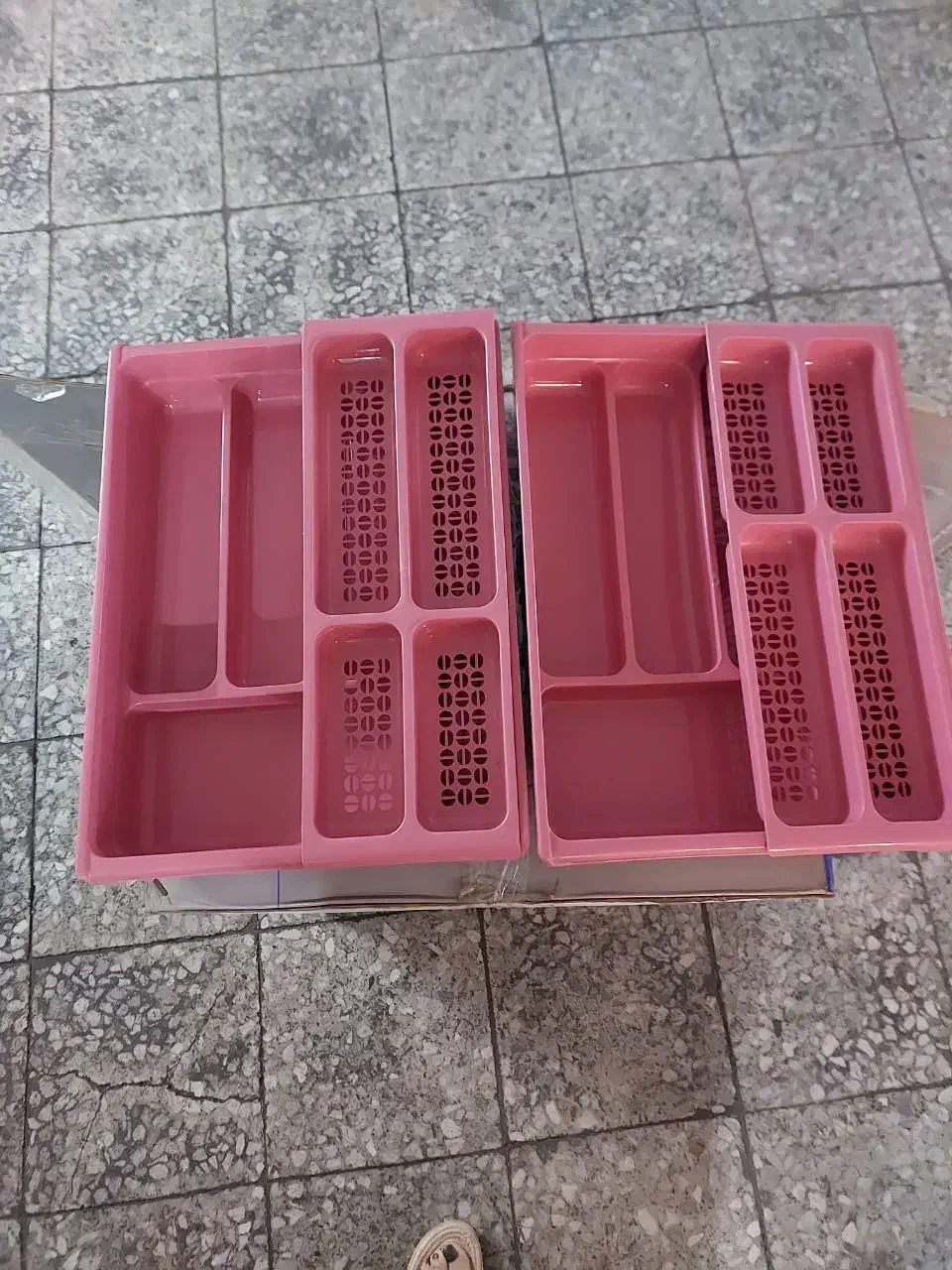 دو عدد جاقاشقی دو طبقه کاملا نو|آب‌چکان و نظم‌دهنده ظروف|تهران, صادقیه|دیوار