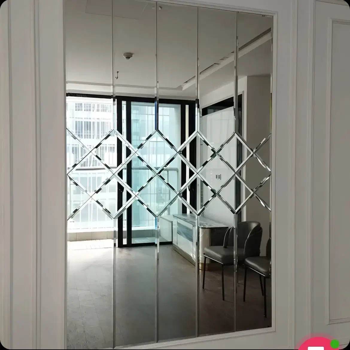 آینه های دکوراتیو و تزئینی (تخت و منحنی)|آینه|مرودشت, مسجد رسول‎|دیوار