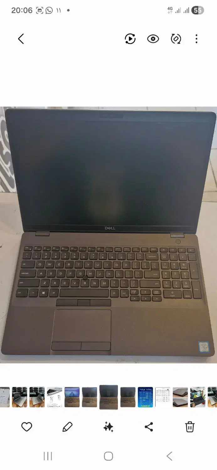 لپ تاپ دل corei7 نسل ۹ سری h برا  طراحی وترید|رایانه همراه|اهواز, زیتون کارمندی|دیوار