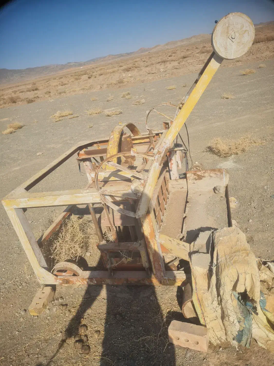 بلوکه با میکسر ۵۰۰کیلویی|ماشین‌آلات صنعتی|شامکان, |دیوار