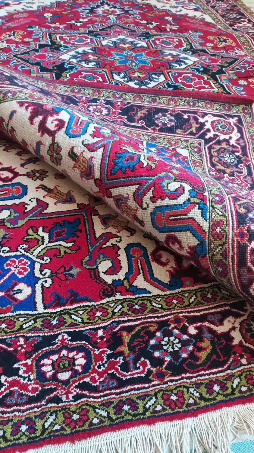 هریس‌جفت‌شش‌متری‌بارماخ‌توخوش‌پرداخت‌قیچی|فرش|خواجه, |دیوار