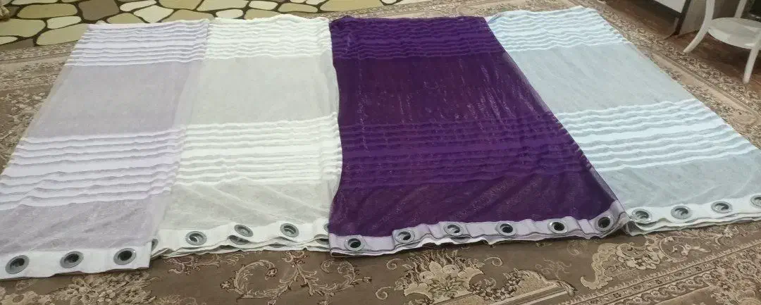 ۳تاپرده اتاق خواب|پرده، رانر، رومیزی|ازنا, |دیوار