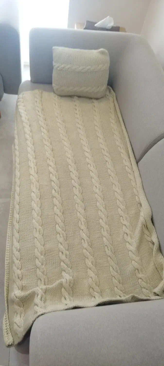 شال مبل دستباف|رختخواب، بالش، پتو|قم, بنیاد|دیوار