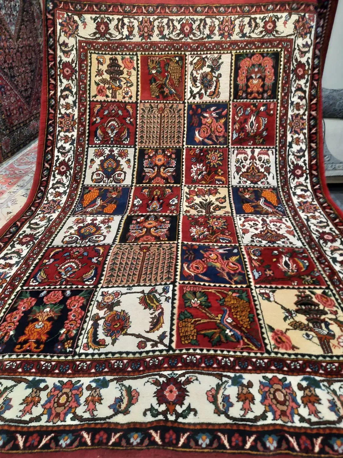 فرش دستباف ۴ متری بختیاری|فرش|کرج, برغان|دیوار