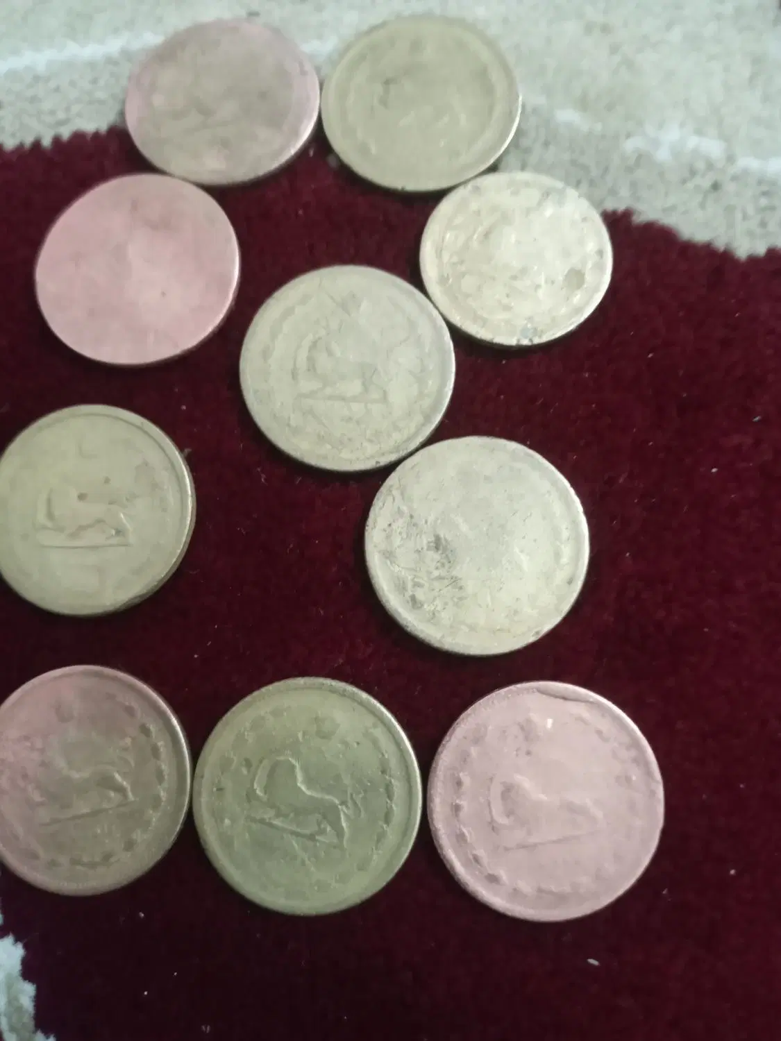 سکه|کلکسیون سکه، تمبر، اسکناس|بلوک, |دیوار