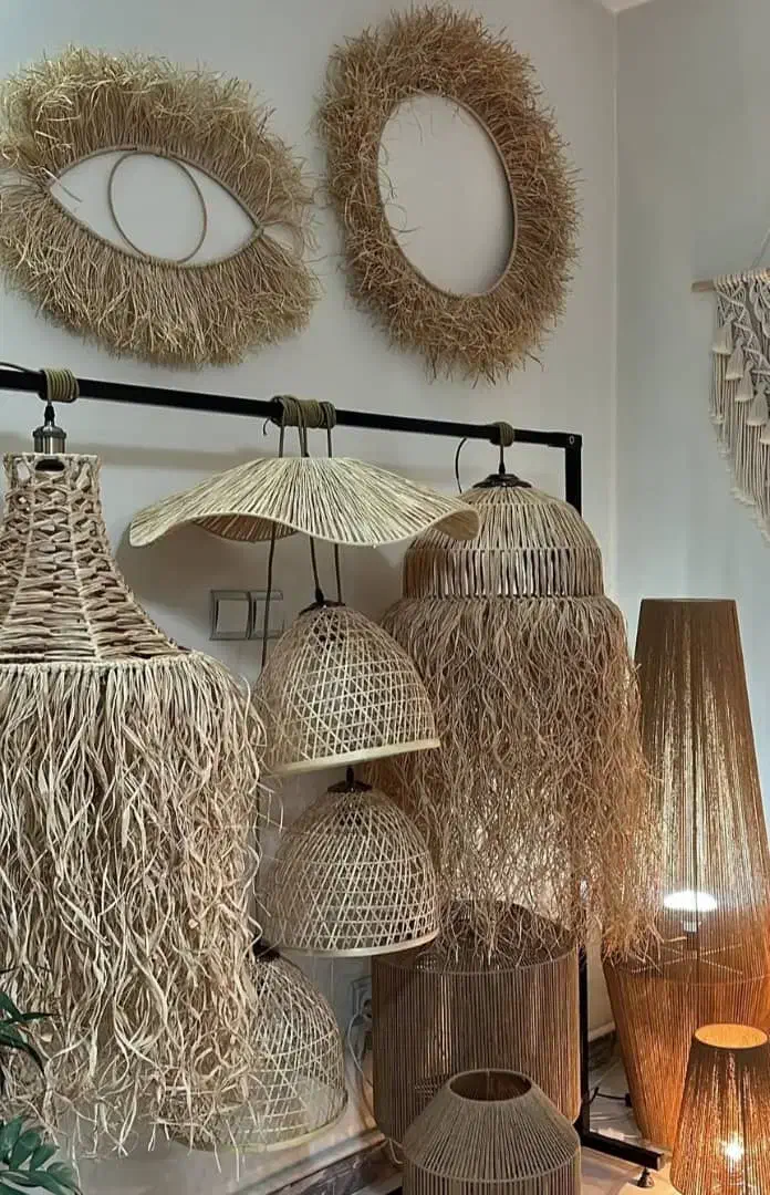 انواع کار دست مکرومه و رافیا|صنایع دستی و سایر لوازم تزئینی|تهران, صادقیه|دیوار