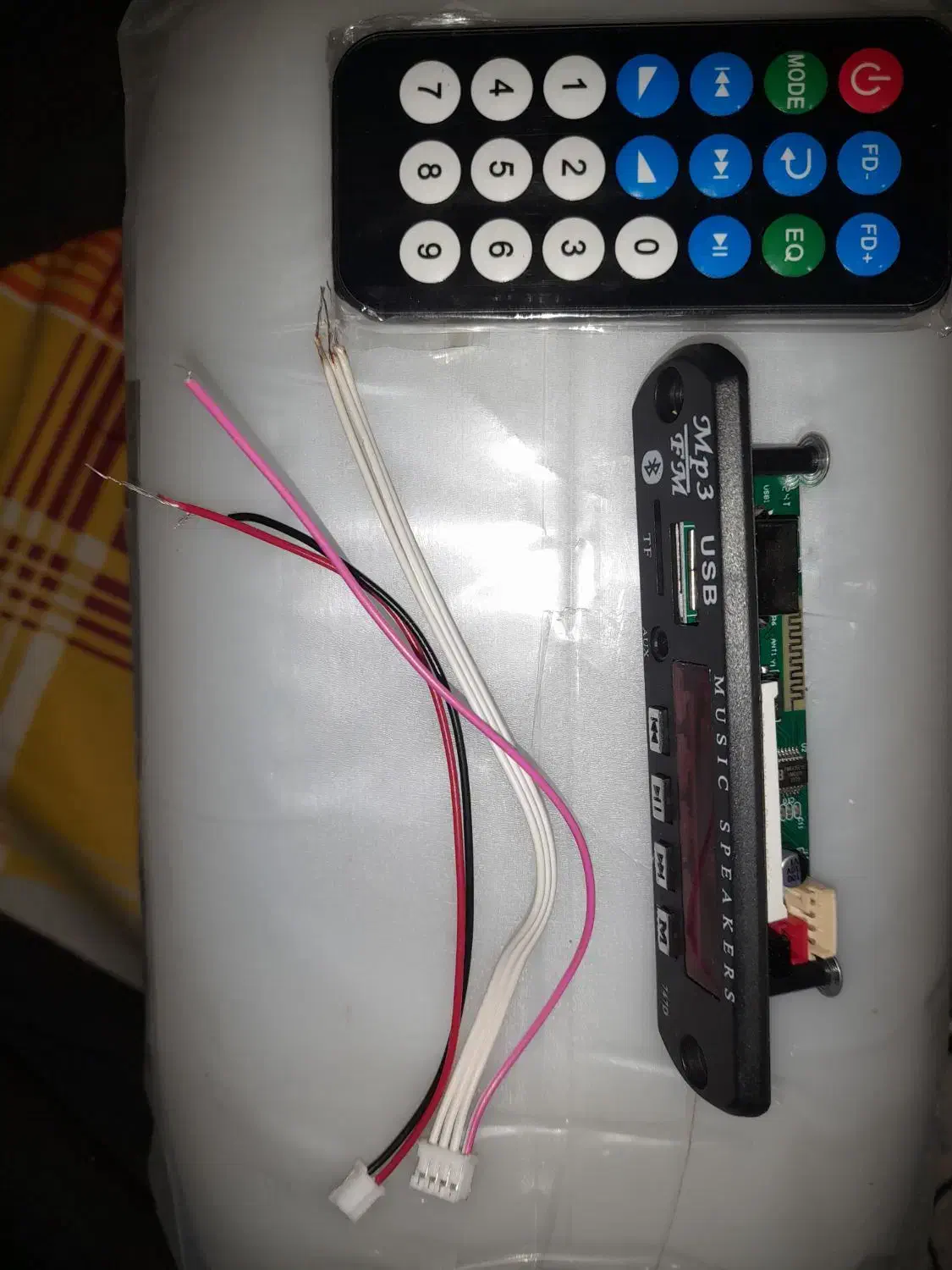 ماژول فلش و بلوتوث ۱۲ وات|صوتی و تصویری|رشت, چله خانه|دیوار