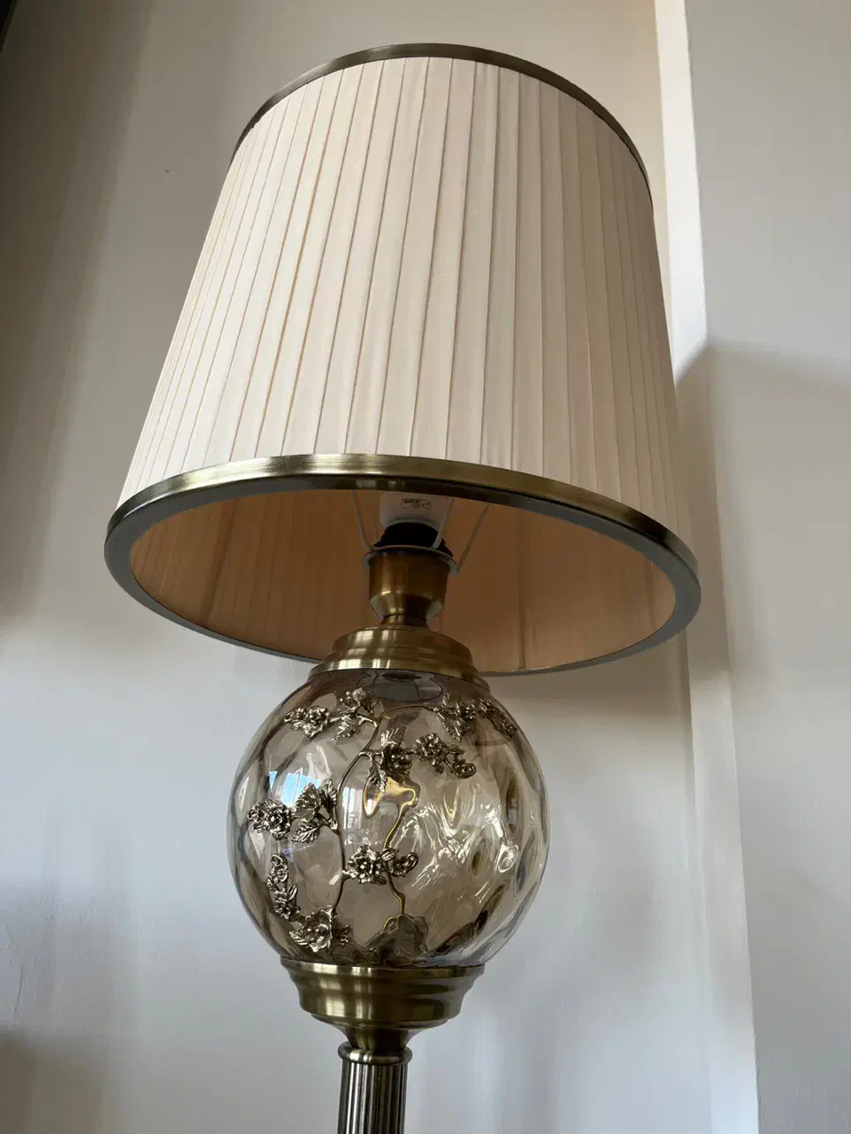 فروش یک جفت آباژورجدیدویک ساعت دکدراتیو|چراغ خواب و آباژور|لواسان, |دیوار