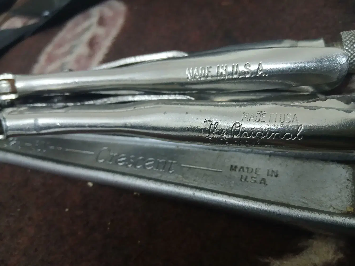 انبر قفلی آچار فرانسه آمریکایی USA کلکسیونی|ابزارآلات|تهران, یاخجی آباد|دیوار