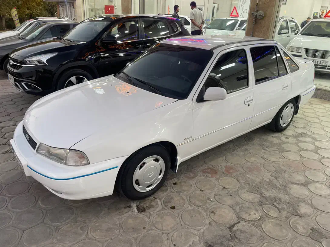 دوو سیلو مدل ۸۱ سفید|خودرو سواری و وانت|لنجان, |دیوار