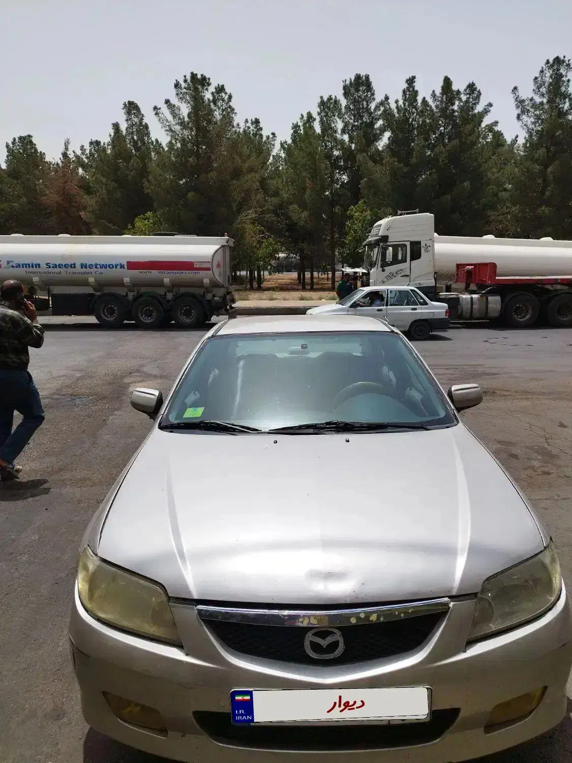 مزدا323تیپ2|خودرو سواری و وانت|اصفهان, مهدی آباد|دیوار