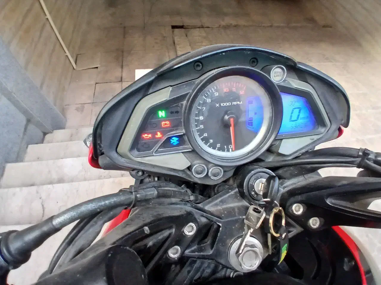 مدل 96 سالم و اماده سواری ns200|موتورسیکلت|تهران, ائمه اطهار|دیوار