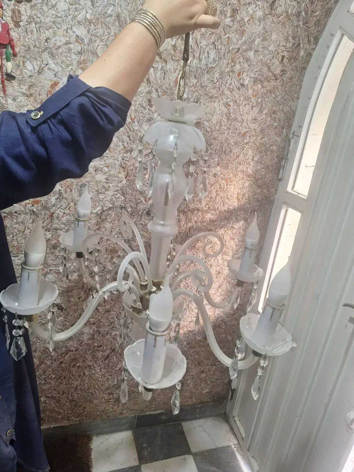 لوستر|لوستر و چراغ آویز|ارومیه, |دیوار