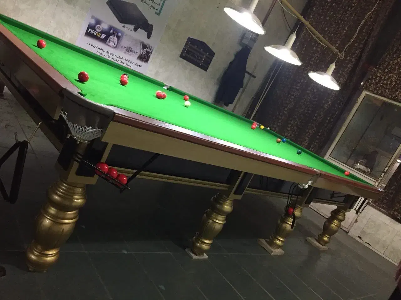 ساخت و نصب میز بیلیارد|ورزش‌های توپی|رشت, سلیمانداراب|دیوار