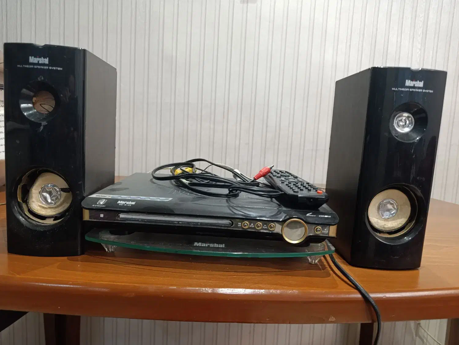 دی وی دی به همراه اسپیکر|پخشکننده DVD و ویدیو|اسلامشهر, شهرک واوان|دیوار