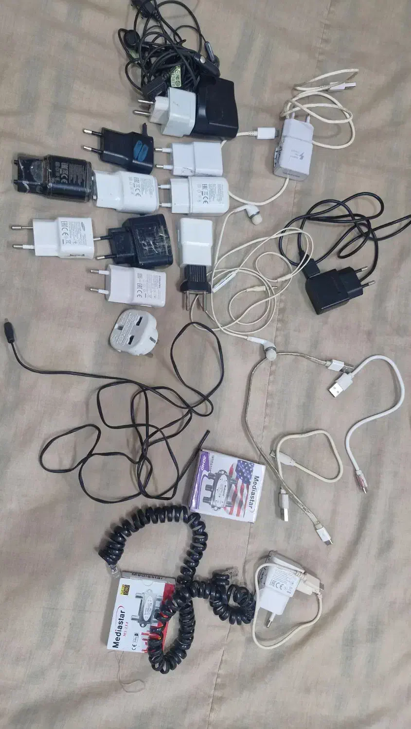 شارژر کابل سیم کله گی آداپتور|لوازم جانبی موبایل و تبلت|تهران, جنتآباد جنوبی|دیوار