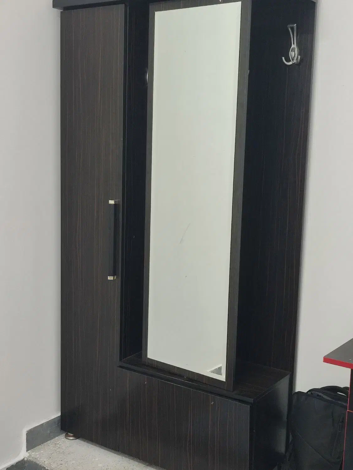 جاکفشی آینه دار و میز تحریر|جاکفشی، کمد، دراور|اندیمشک, |دیوار