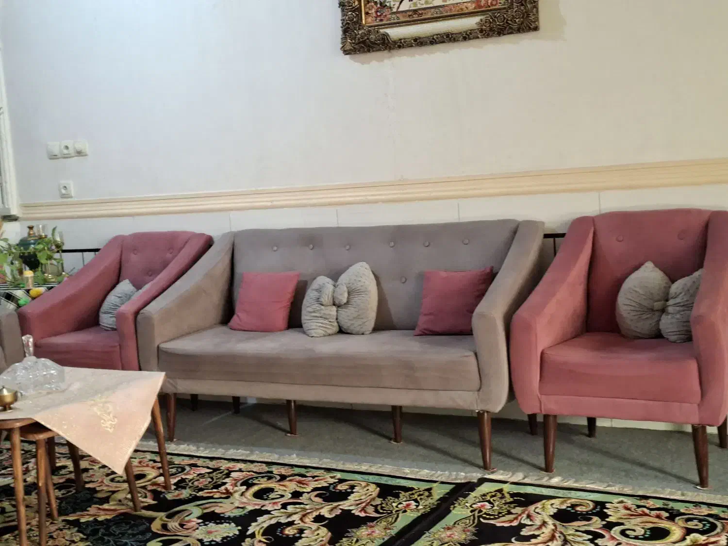 مبل ۱۰ملیون|مبلمان خانگی و میز عسلی|گتوند, |دیوار