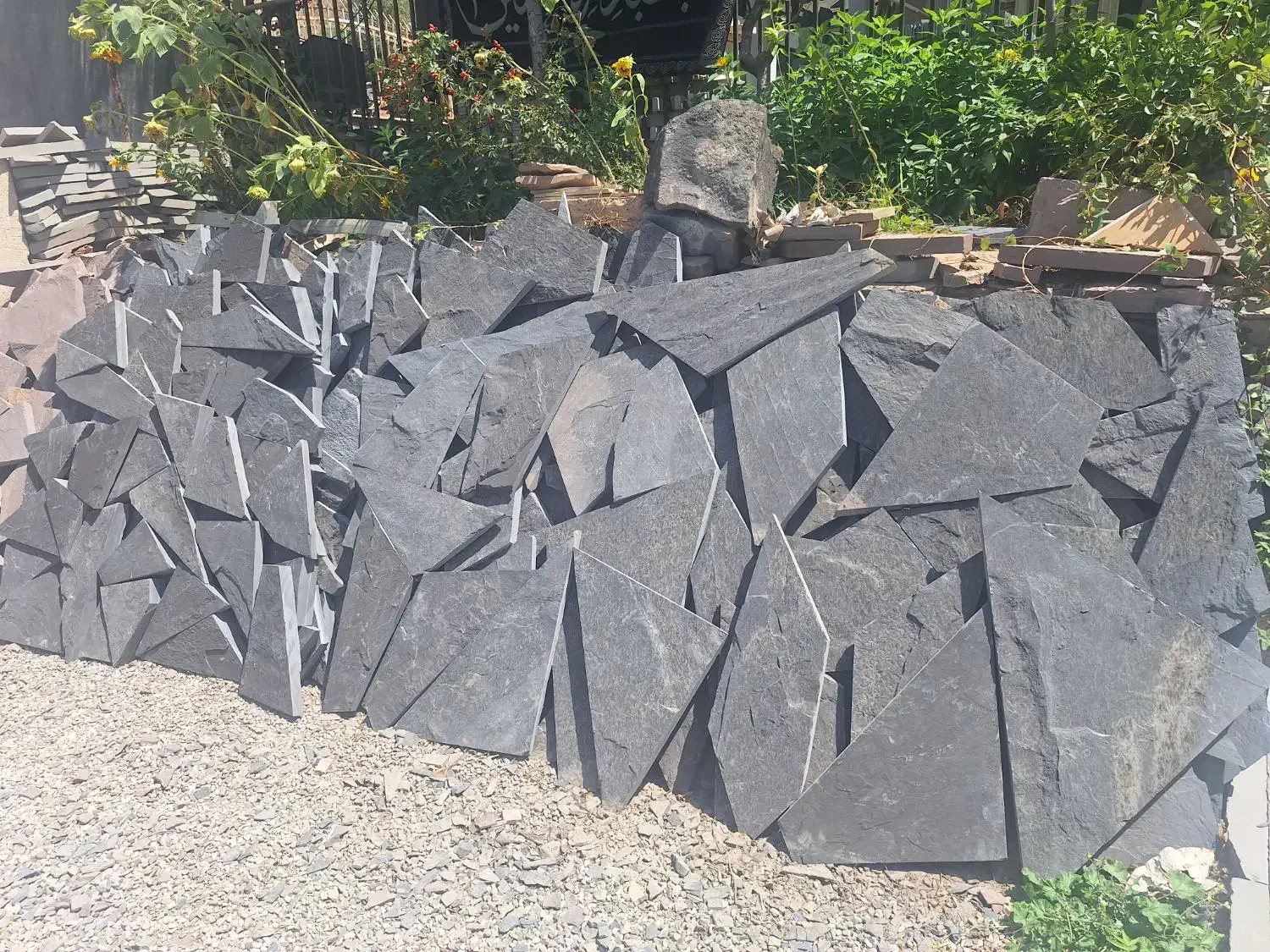 سنگ ورقه ای دماوند و میگون|مصالح و تجهیزات ساختمان|دماوند, گیلاوند|دیوار