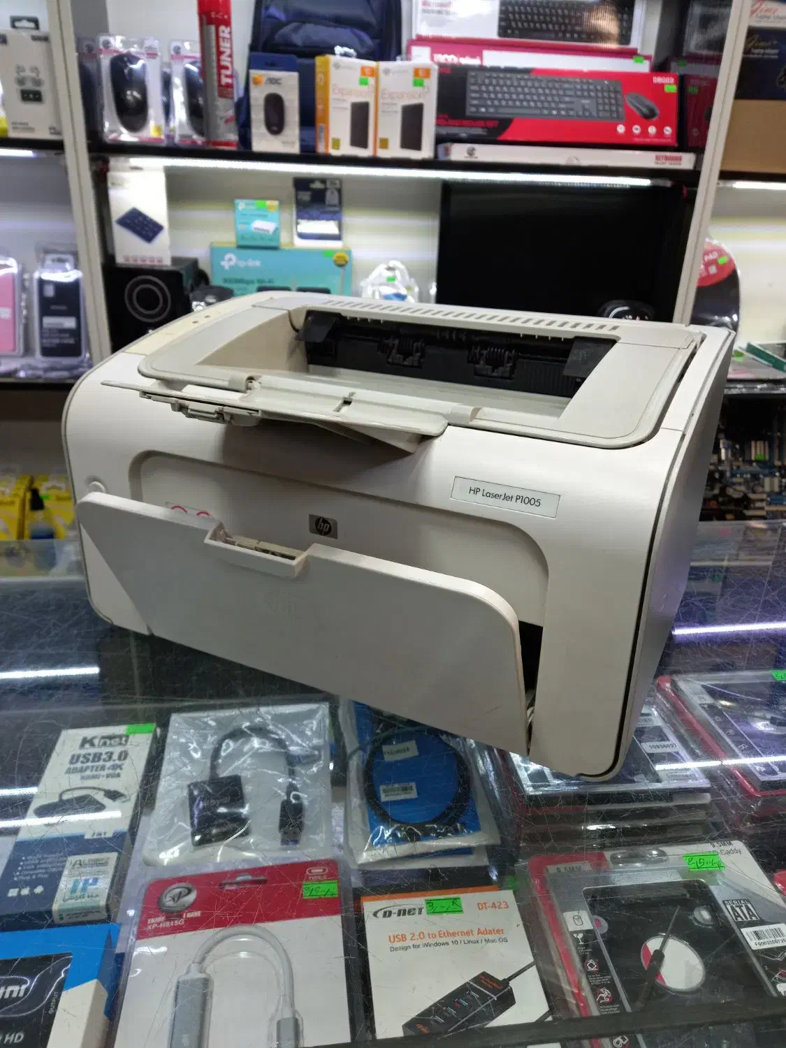 پرینتر لیزری تک کاره Hp P1005  سالم با مهلت تست|پرینتر، اسکنر، کپی، فکس|تهران, امامت|دیوار