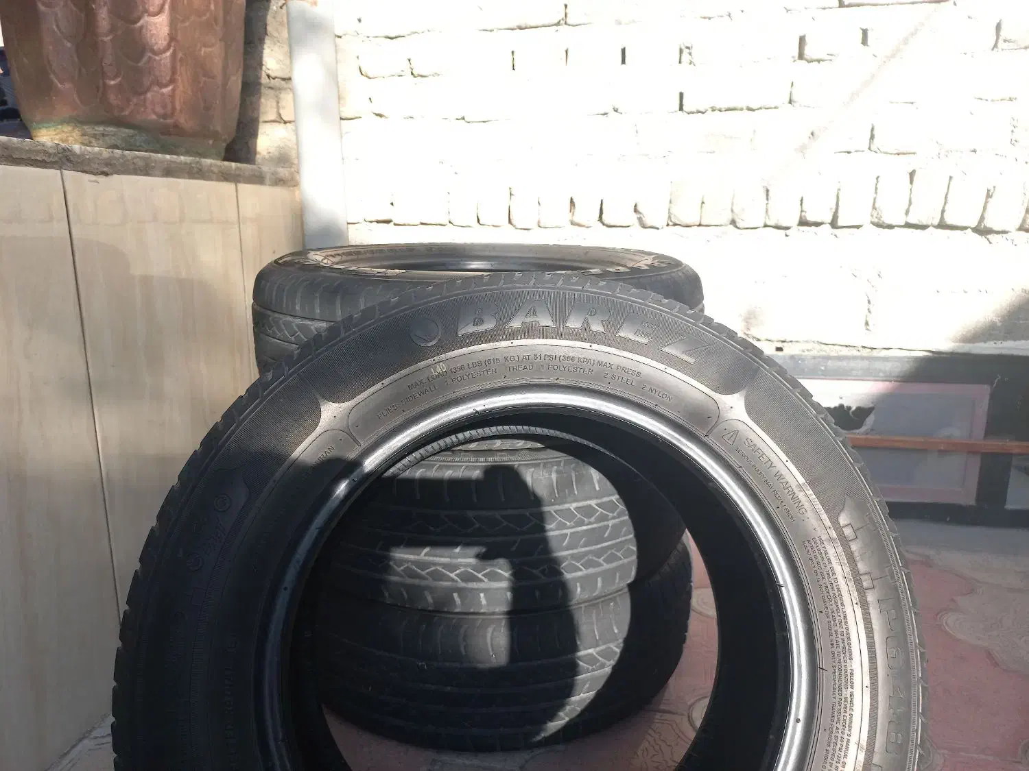 چهار حلقه لاستیک پژو ، سمند|قطعات یدکی و لوازم جانبی|میاندوآب, |دیوار