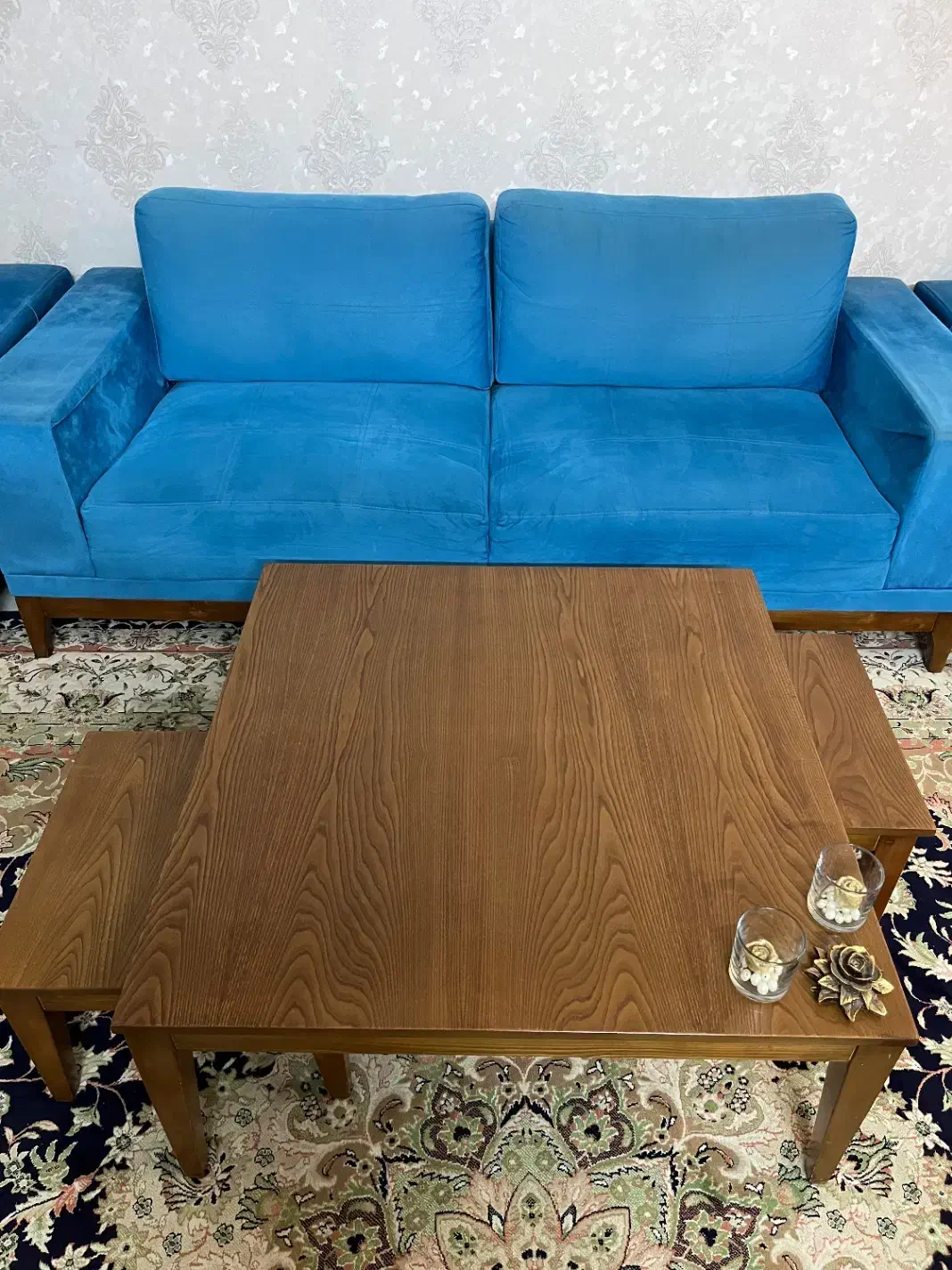 مبل راحتی ۷ نفره با کلاف خیلی محکم|مبلمان خانگی و میز عسلی|مشهد, فرهنگ|دیوار