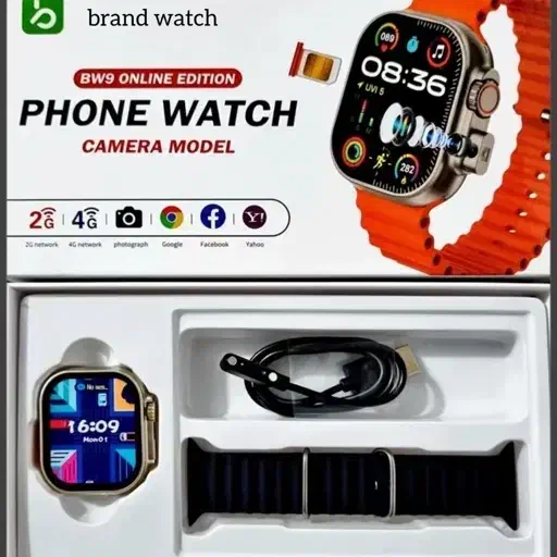 ساعت هوشند سیمکارت خور دوربین دار BW9 pro|لوازم جانبی موبایل و تبلت|اصفهان, صائب|دیوار