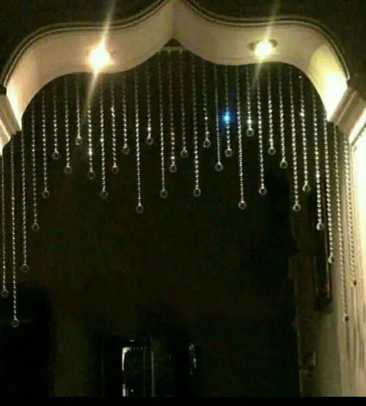 سفارش پرده های زیبا و پرتراکم کریستالی و لوازم|پرده، رانر، رومیزی|اهواز, زردشت|دیوار